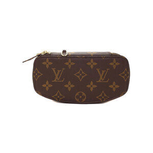Louis Vuitton Monogram Leather Brown Poche Monte Carlo Accessory Pouch